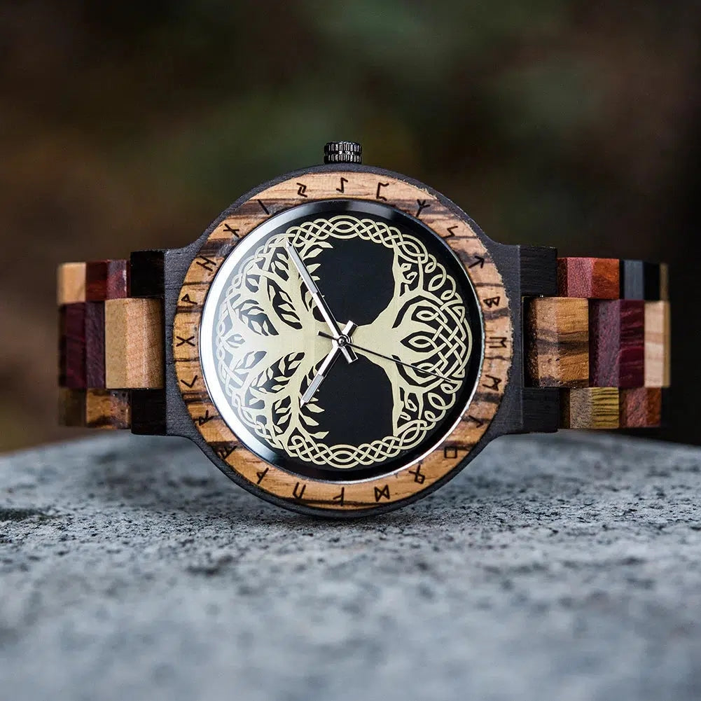 Wooden Viking Watches\u2013 Odins-Glory