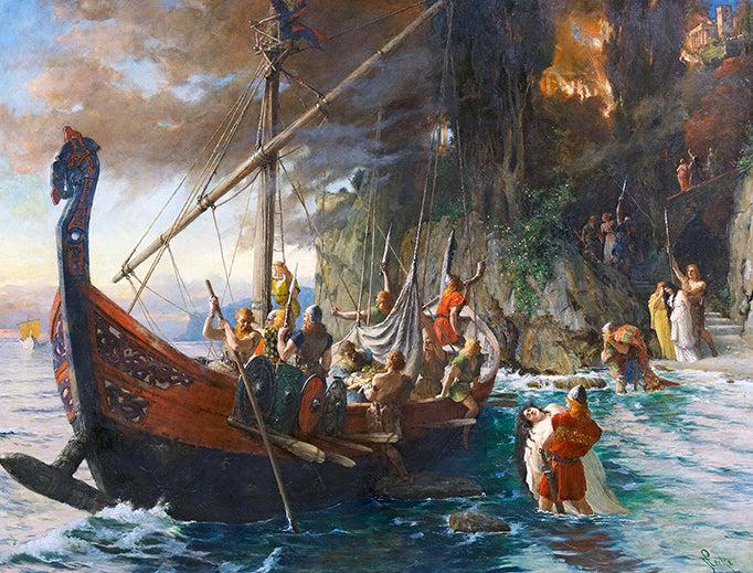 What were the Viking raids like?