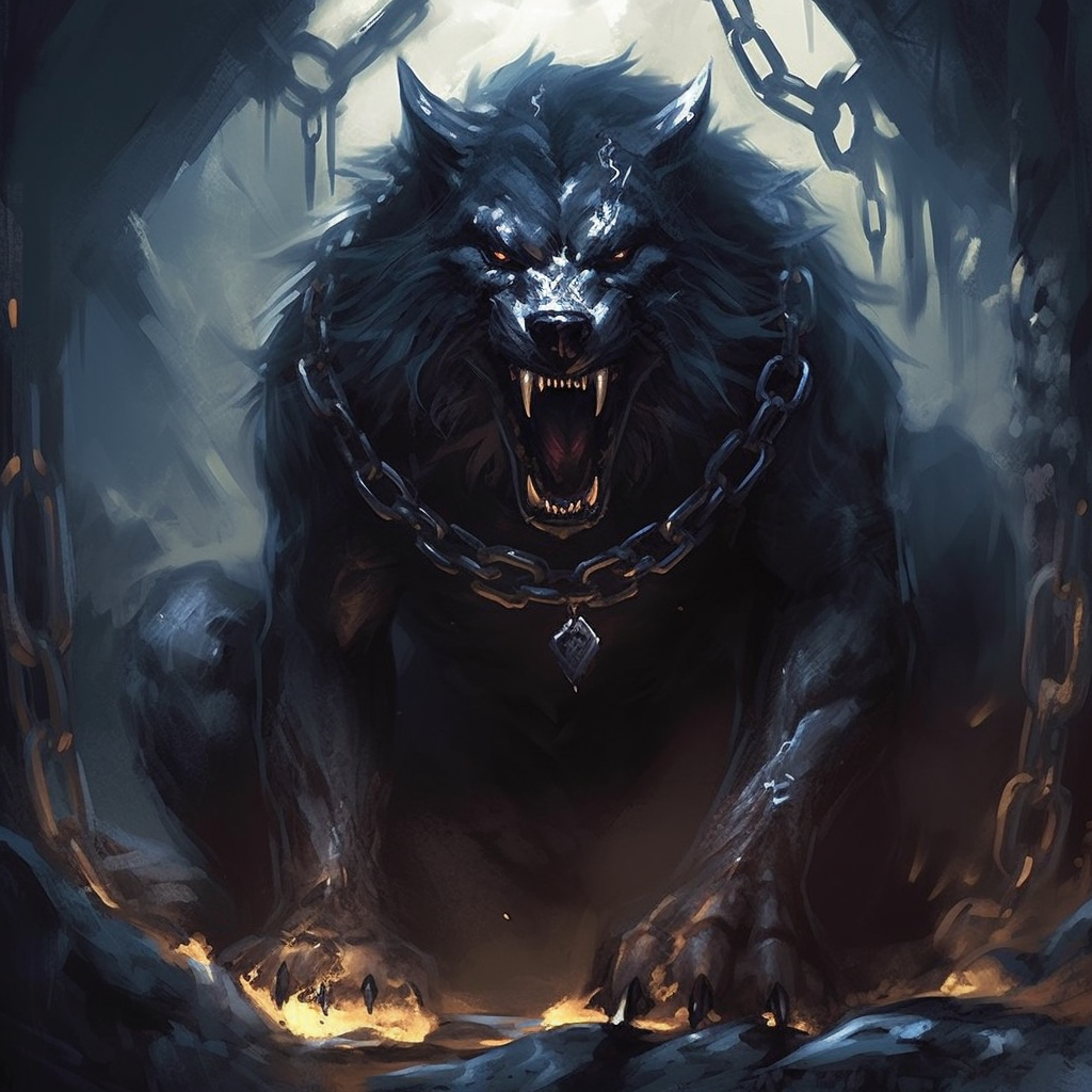 Bind Rune Feynir The Binding of Fenrir: A Story of Betrayal and Resilience in Norse ...