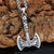 Viking Valknut Necklace Gold & Silver