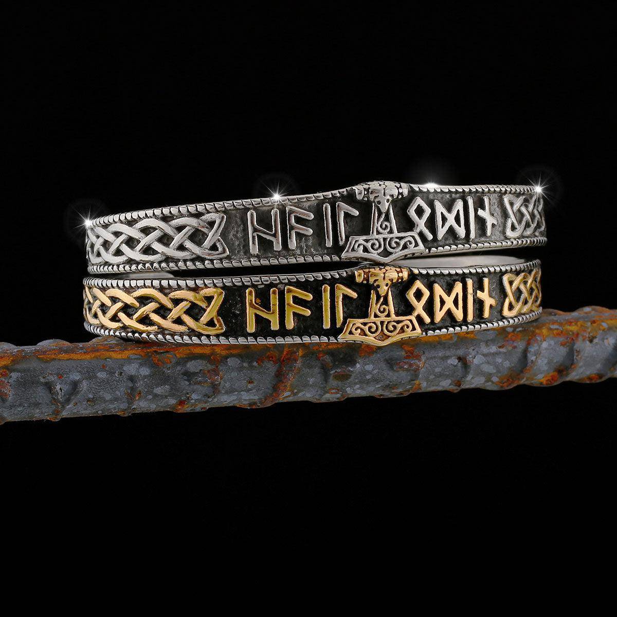 Viking Mjolnir Arm Rings | Odins-Glory