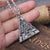 Viking Necklace Tree Of Life Triangle