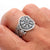 Viking Vegvisir Ring 925 Silver