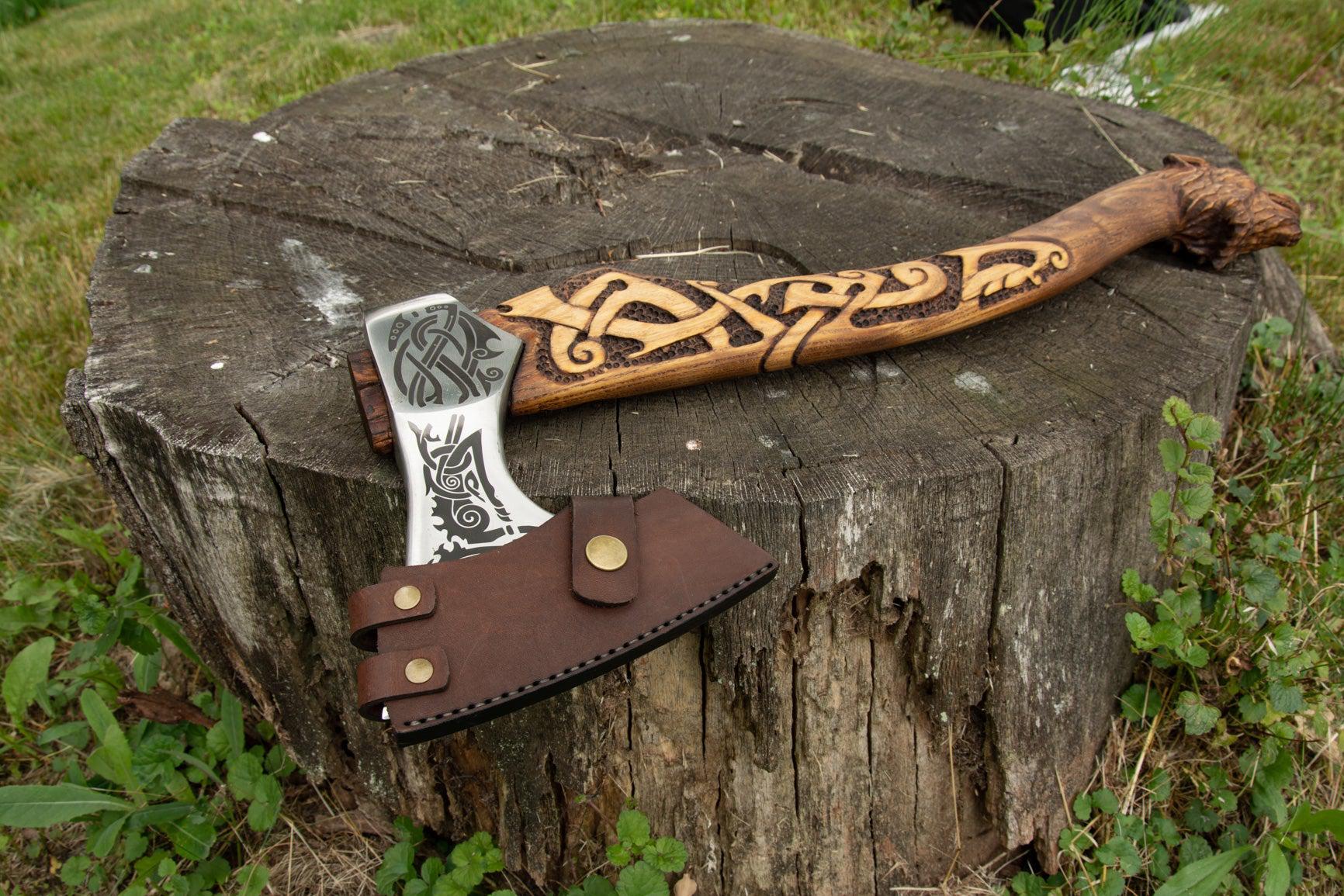 Hand-Forged Axe "Ulfhednar"