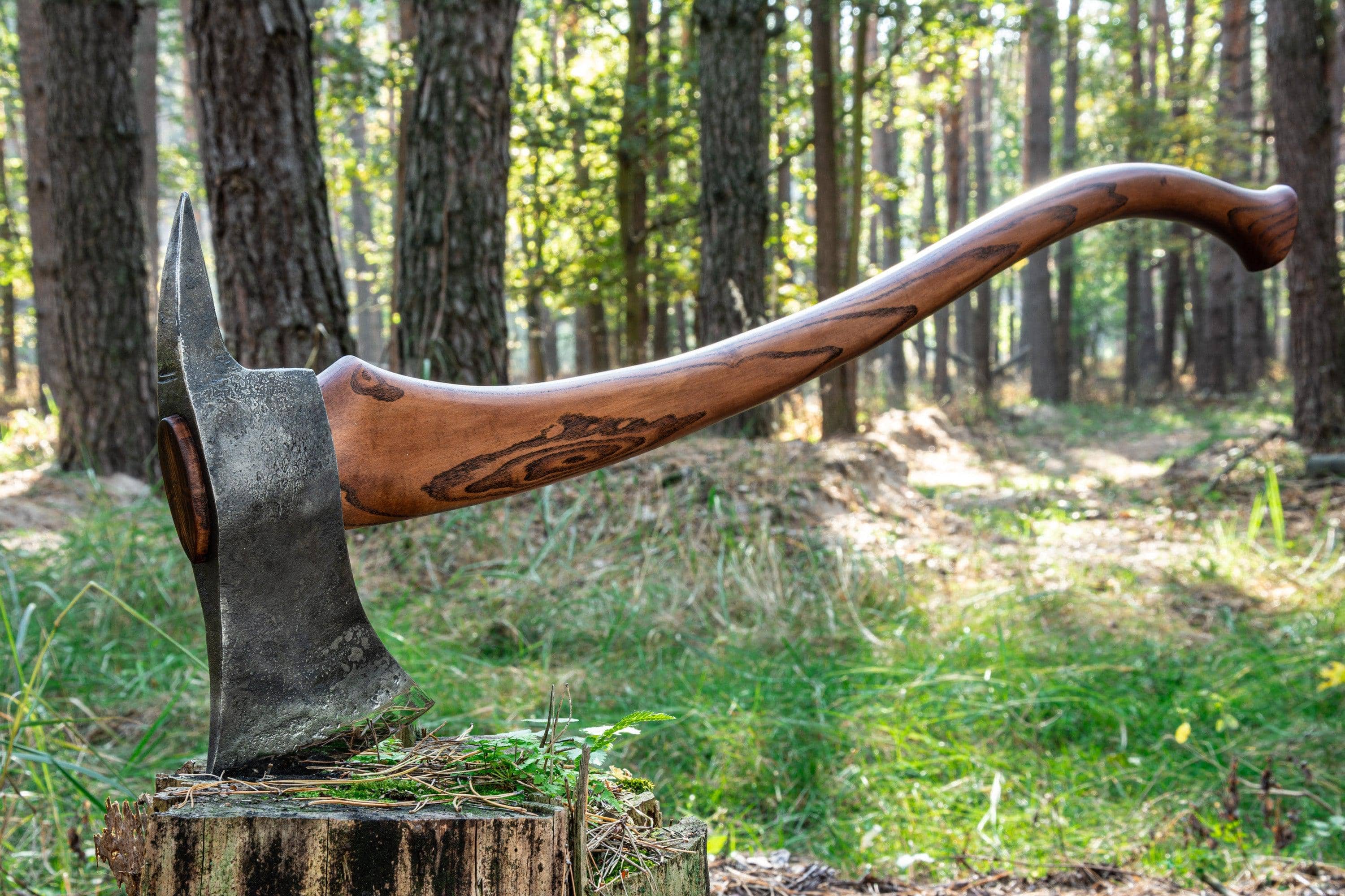 Hand-Forged Axe "brannmenn"