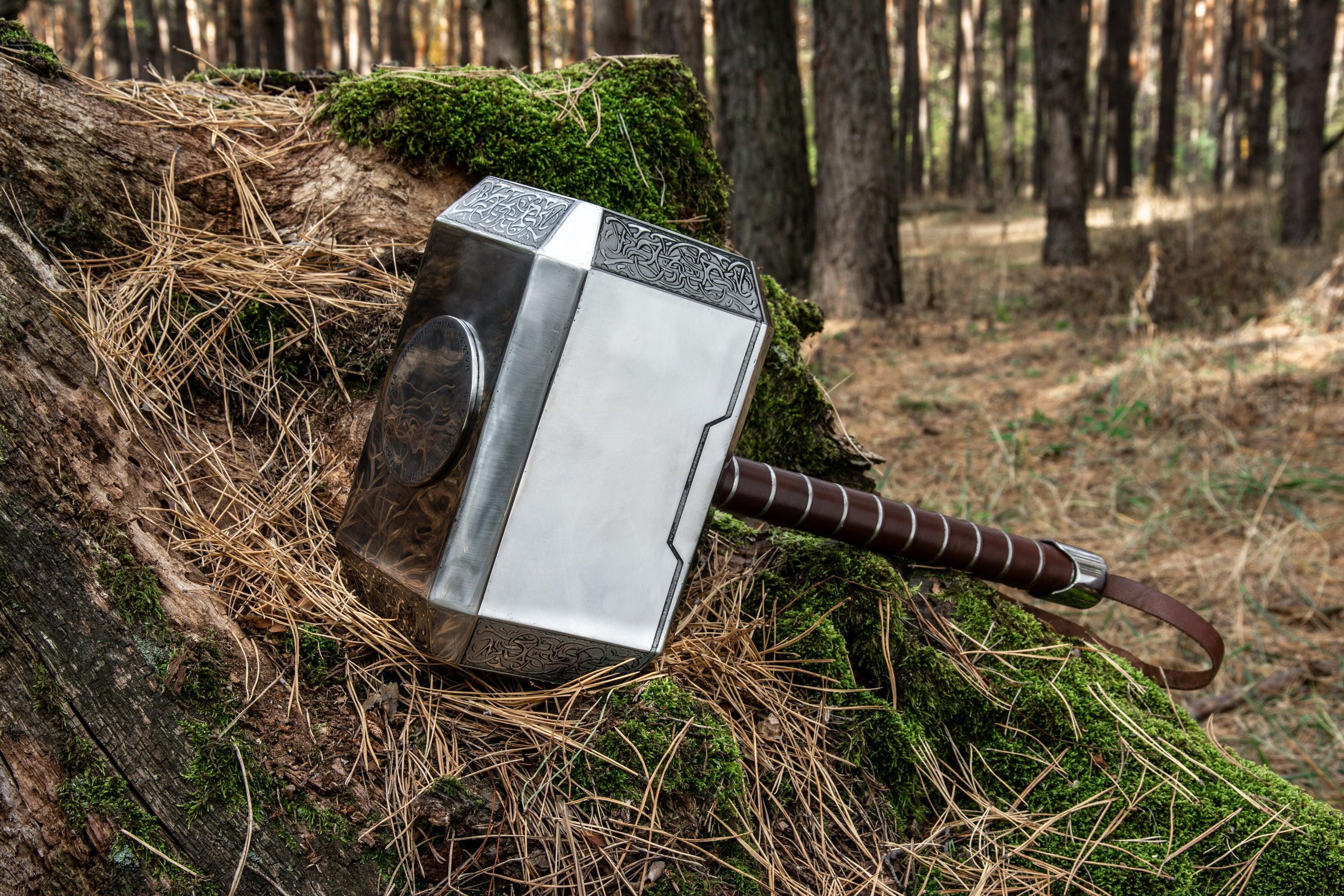 Hand Forged Viking Hammer "Thors's Mjolnir"