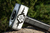 Load image into Gallery viewer, Hand Forged Viking Hammer &quot;Valknut&quot;