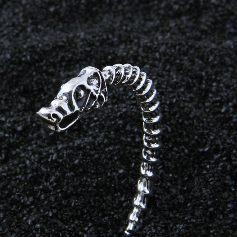 Viking Arm Ring 925 Silver Snake