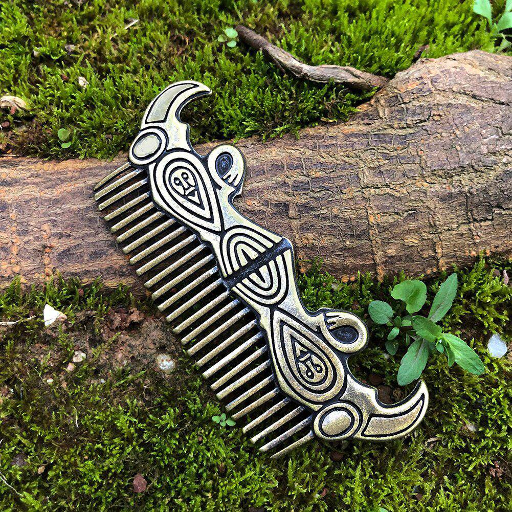 Viking Beard Comb Drakkar Ship