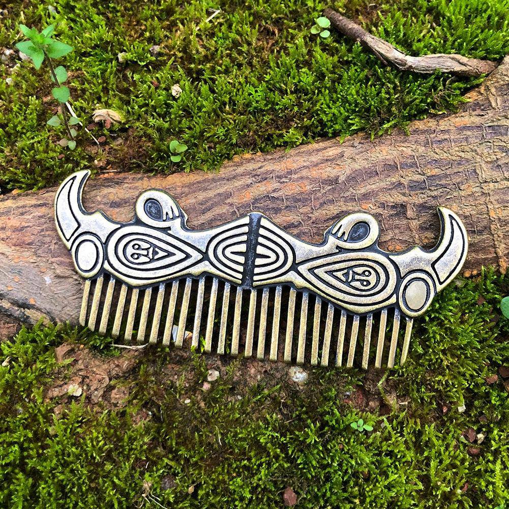 Viking Beard Comb Drakkar Ship