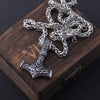 Load image into Gallery viewer, Viking Mjolnir Necklace