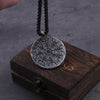 Load image into Gallery viewer, Viking Necklace Ancient Vegvisir