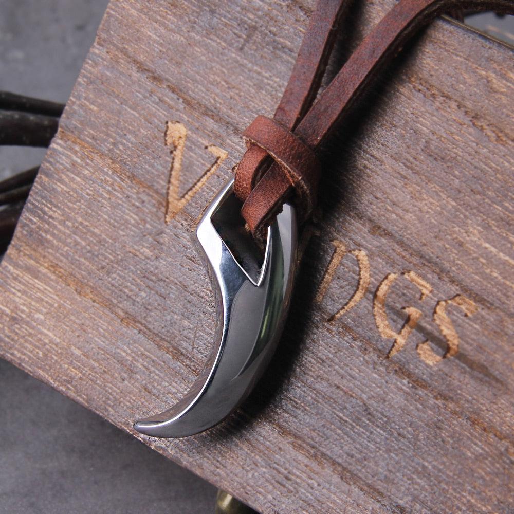 Viking Necklace Fenrir Fang