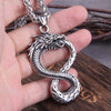 Viking Necklace Jormungandr Ouroboros