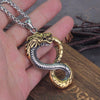 Viking Necklace Jormungandr Ouroboros