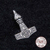 Viking Necklace Mjolnir 925 Silver