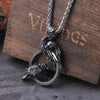 Viking Necklace Odin's Ravens