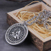 Viking Necklace Valknut Runes