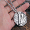 Load image into Gallery viewer, Viking Necklace Valknut Runes