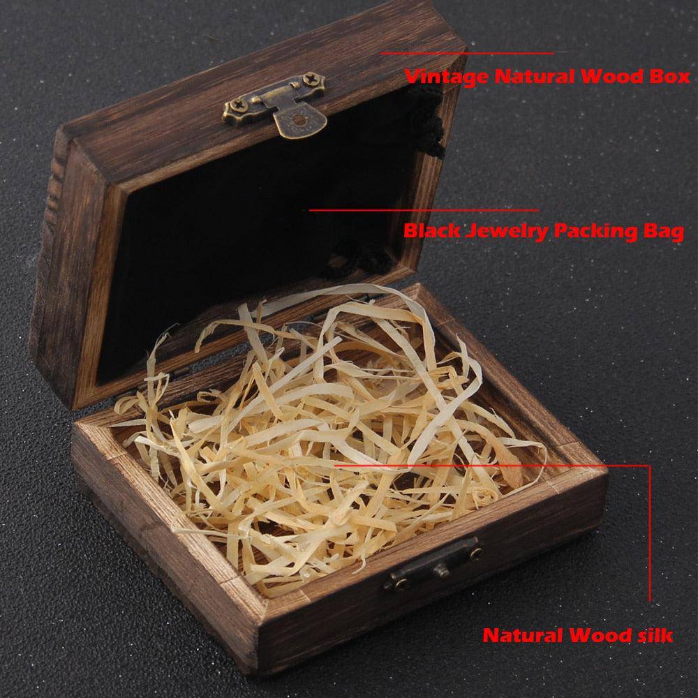 Viking Ring Dragon Gems
