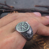 Load image into Gallery viewer, Viking Ring Nordic Compass Vegvisir